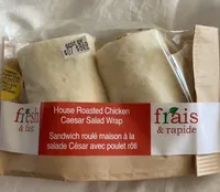 House Roasted Chicken Caesar Salad Wrap