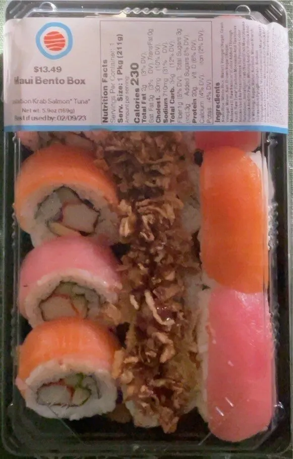 Maui Bento Box