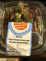 Tuna Tataki & Avocado Protein Snack Pack