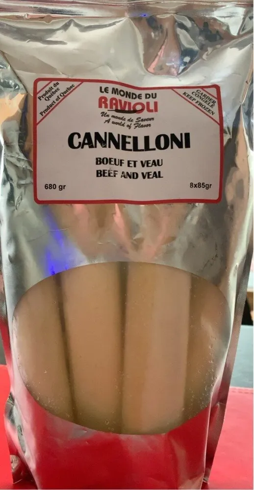 Cannelloni boeuf et veau