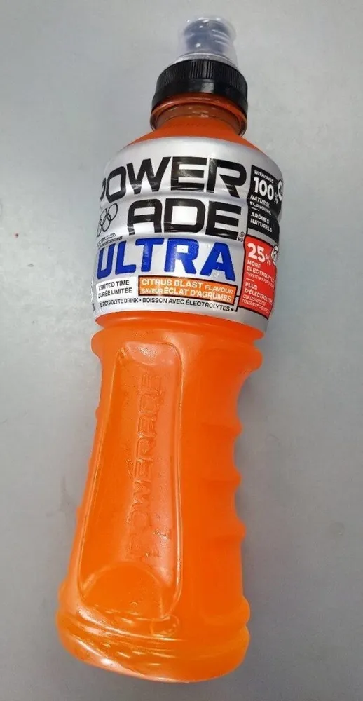Powerade ultra citrus blast flavor