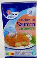 Haches au saumon a la coboulette