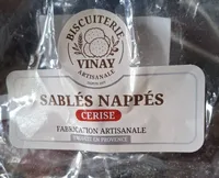 Sablés nappes cerise