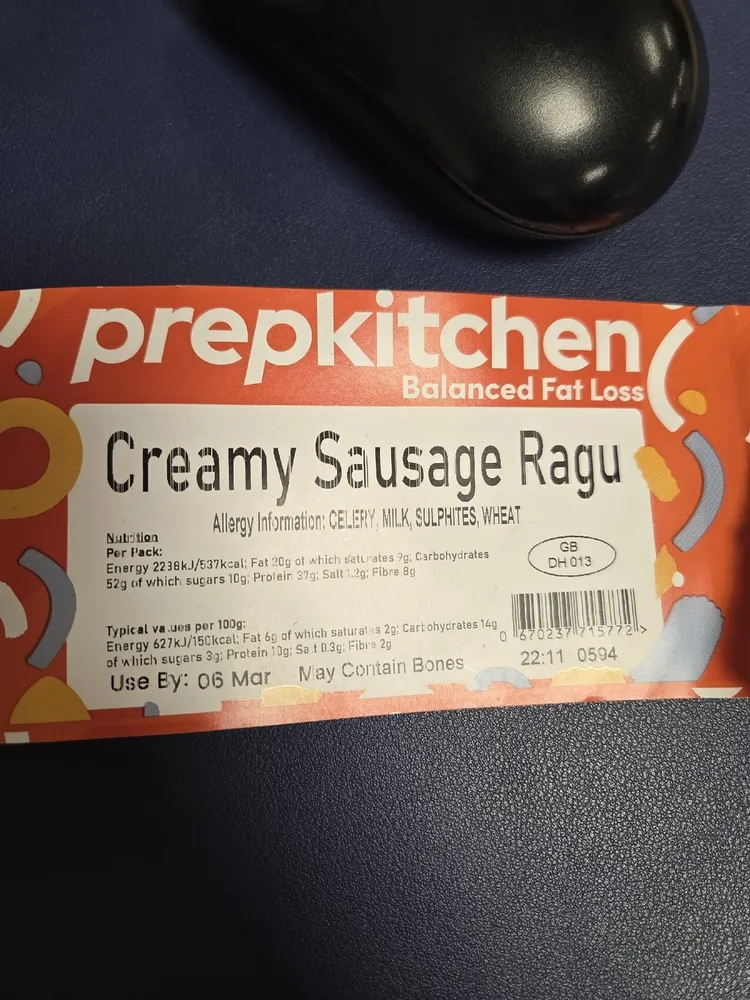Creamy Sausage Ragu