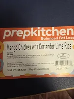 Mango Chicken With Coriander Lime Rice