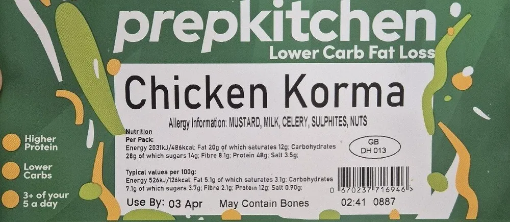 Chicken Korma