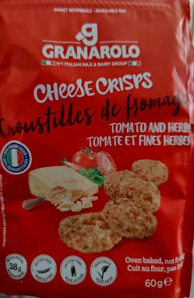 Cheese crisps