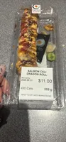 SALMON CALI DRAGON ROLL