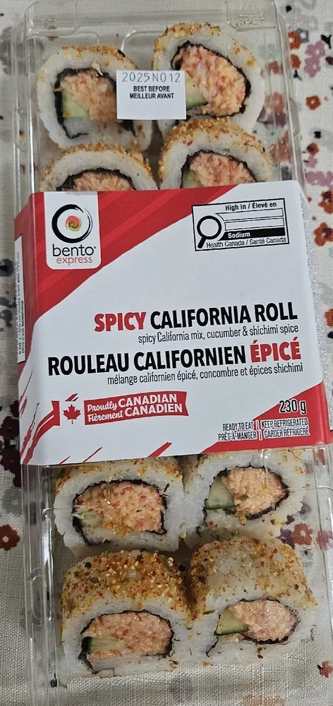 Spicy California Rolls
