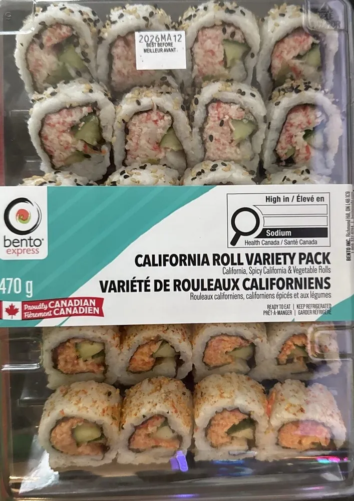California Roll Variety Pack