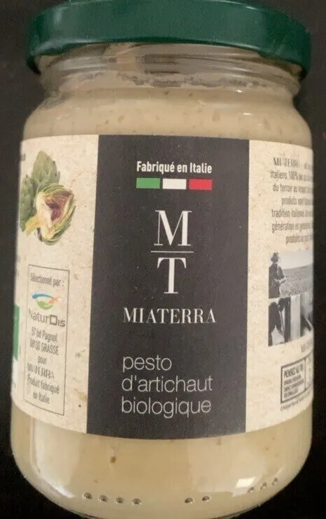 Pesto d’artichaut biologique