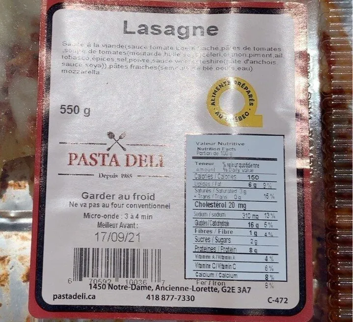 Lasagne