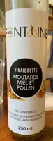 Vinaigrette moutarde miel et pollen