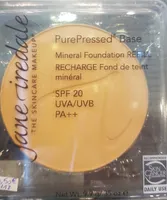Pure pressed base minéral fondation