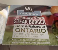 Portabella Mushroom Steak Burger