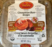 Cinnamon Bun Snaps