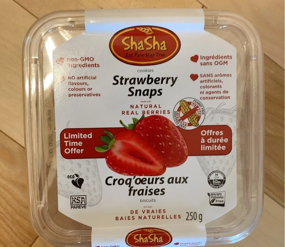 Strawberry snaps