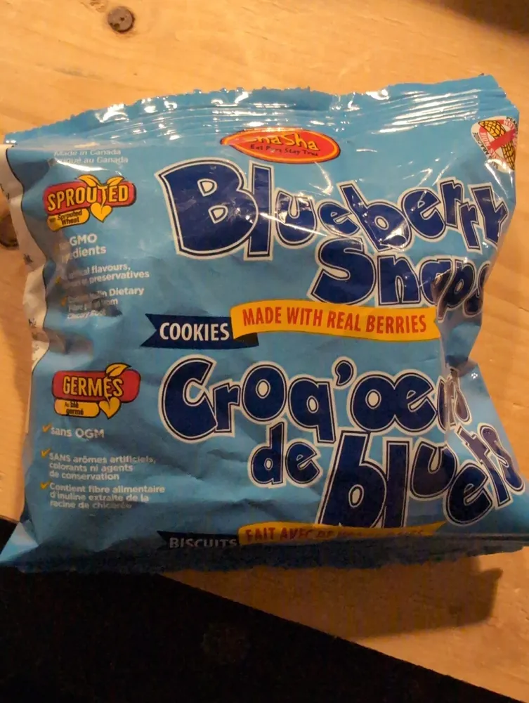Blueberry Snaps Shaps