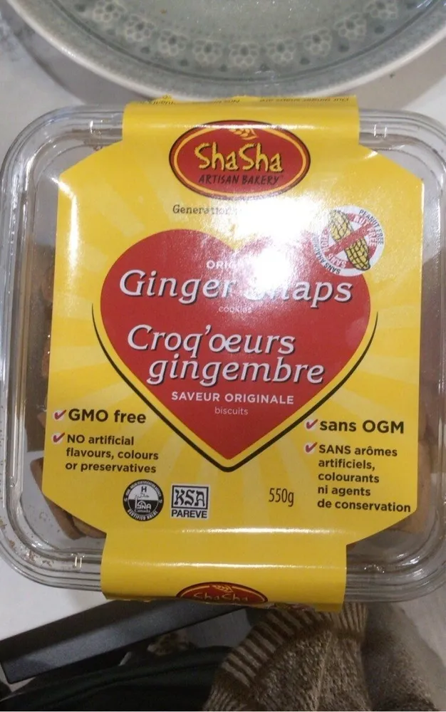 Shasha Ginger Snaps