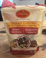 Ginger cinnamon organic clusters, ginger cinnamon