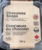 Chocolate snaps