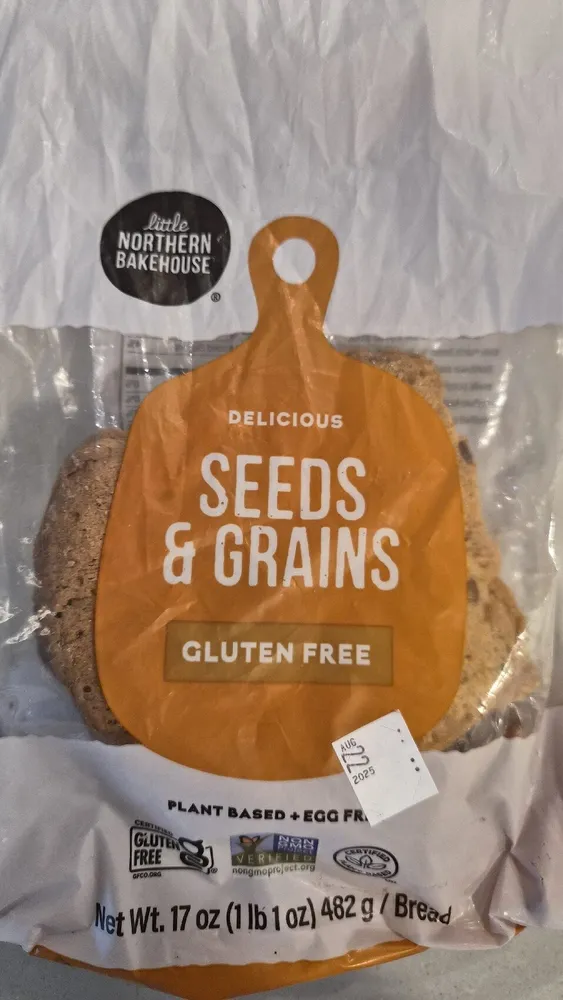 Delicious Seeds & Grains Gluten Free Bread