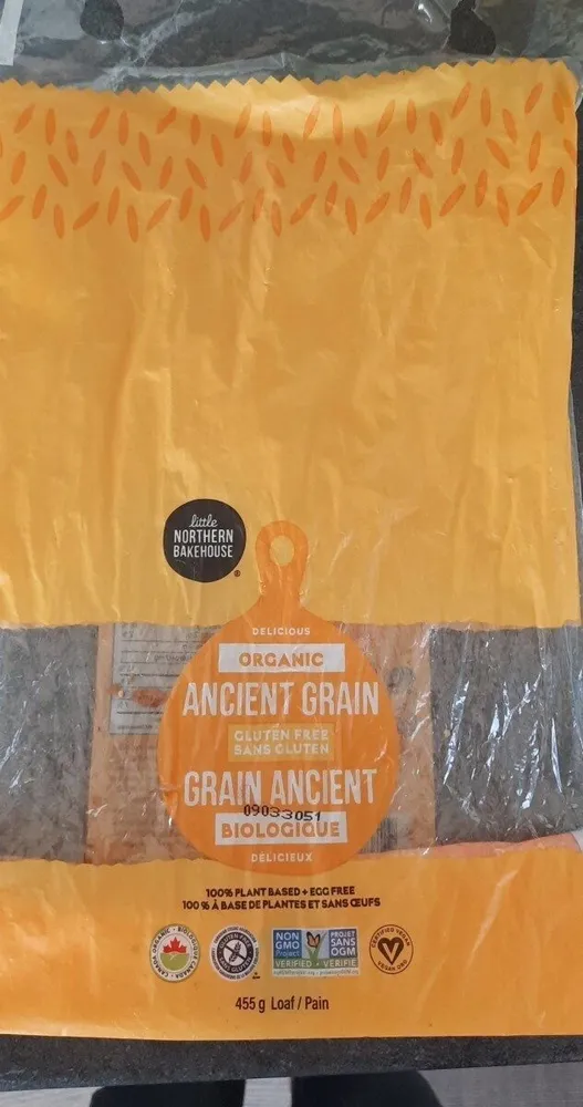 Organic ancient grain gluten free