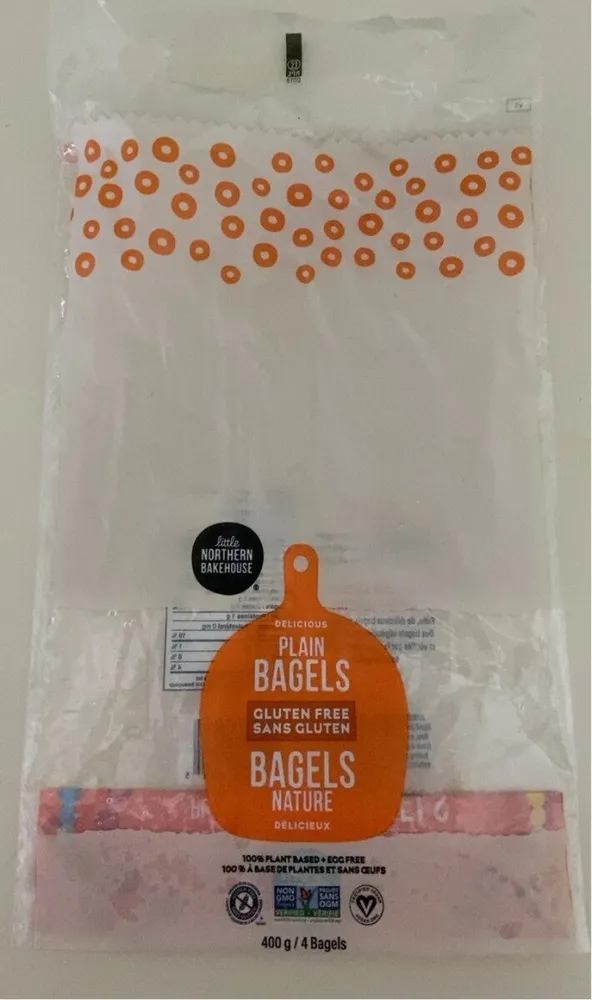 Gluten Free Plain Bagels