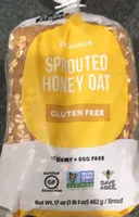 Gluten Free Sprouted Honey Oat Bread