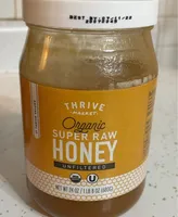Organic super raw honey