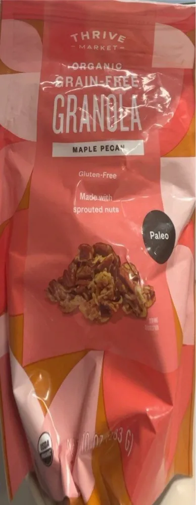 Organic Grain Free Maple Pecan Granola