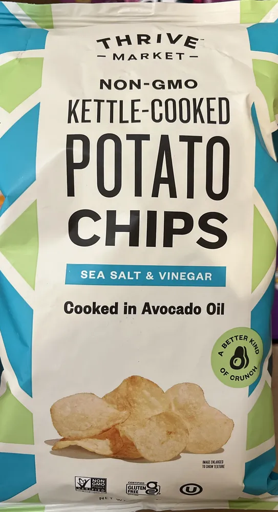 Kettle-Cooked Potato Chips Sea Salt & Vinegar