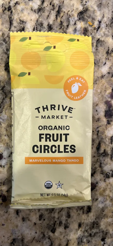 Organic Fruit Circles Marvelous Mango Tango