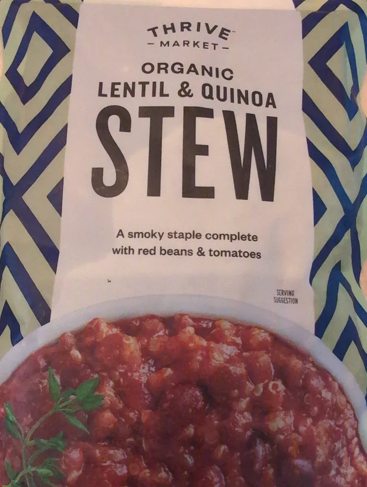 Organic Lentil & Quinoa Stew