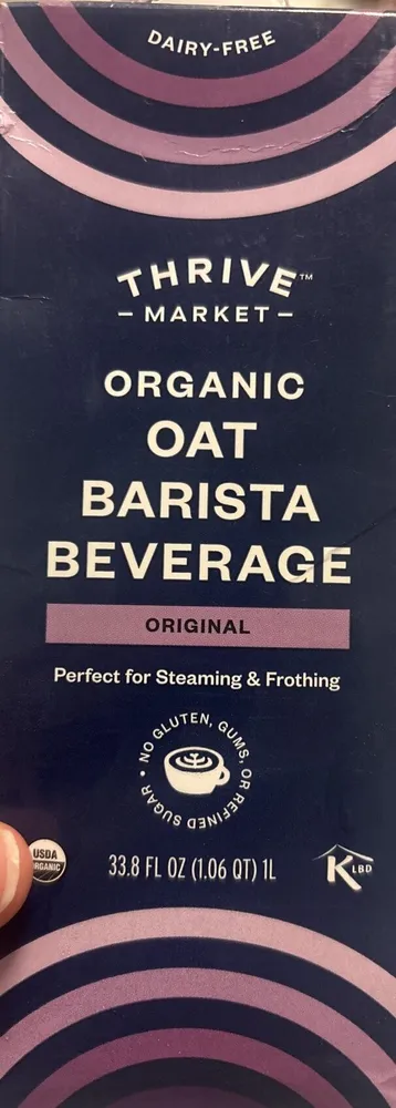Organic Oat Barista Beverage