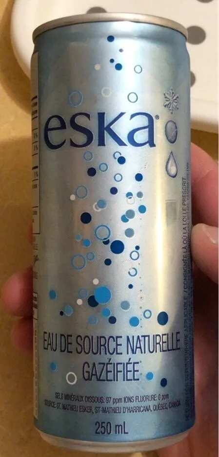 Eau de source naturelle