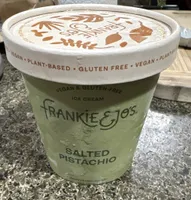 Salted pistachio ice cream