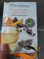 Orange chocolate green tea