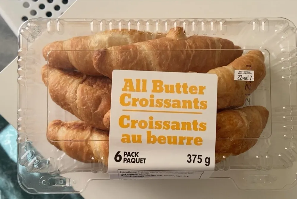 All Butter Croissant/Croissants au beurre