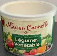 Bouillon déshydraté aux légumes
