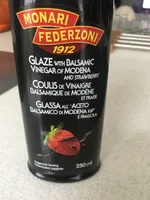 Coulis de vinaigre balsamique de modène et fraise
