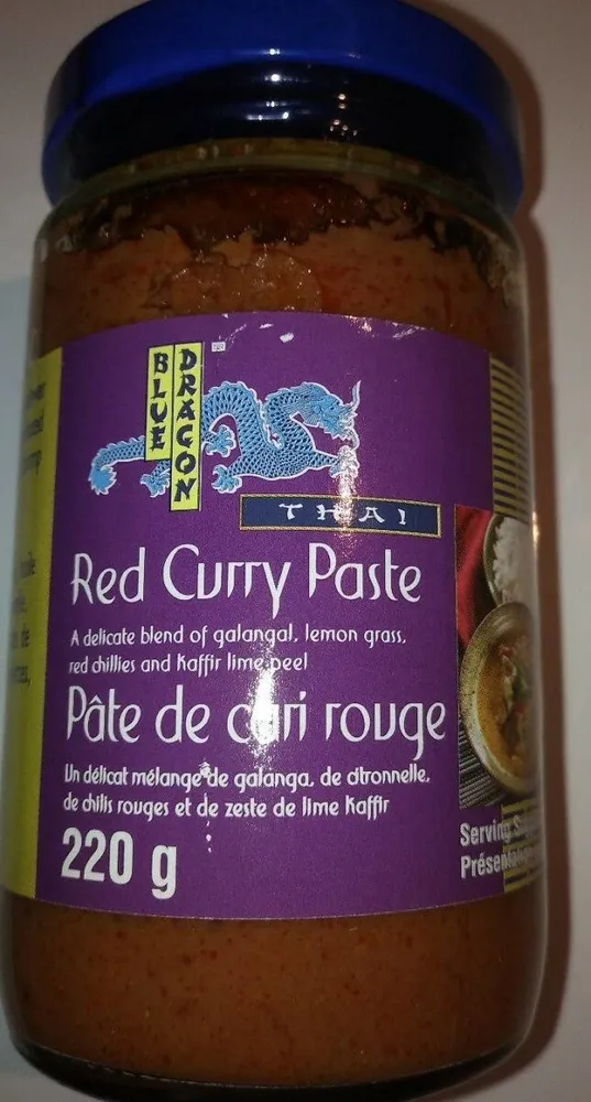 Pâte de curry rouge