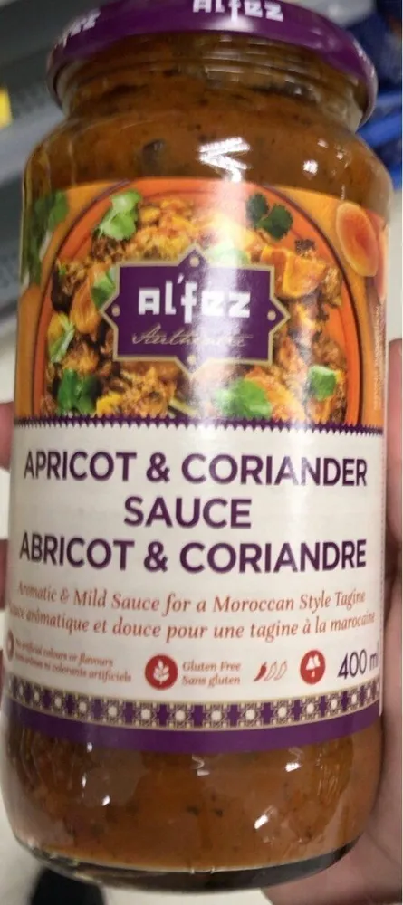 Abricot et coriande