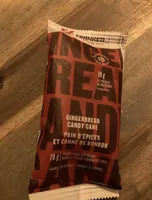Gingerbread Candy Cane Fresh Peanut Butter Bar