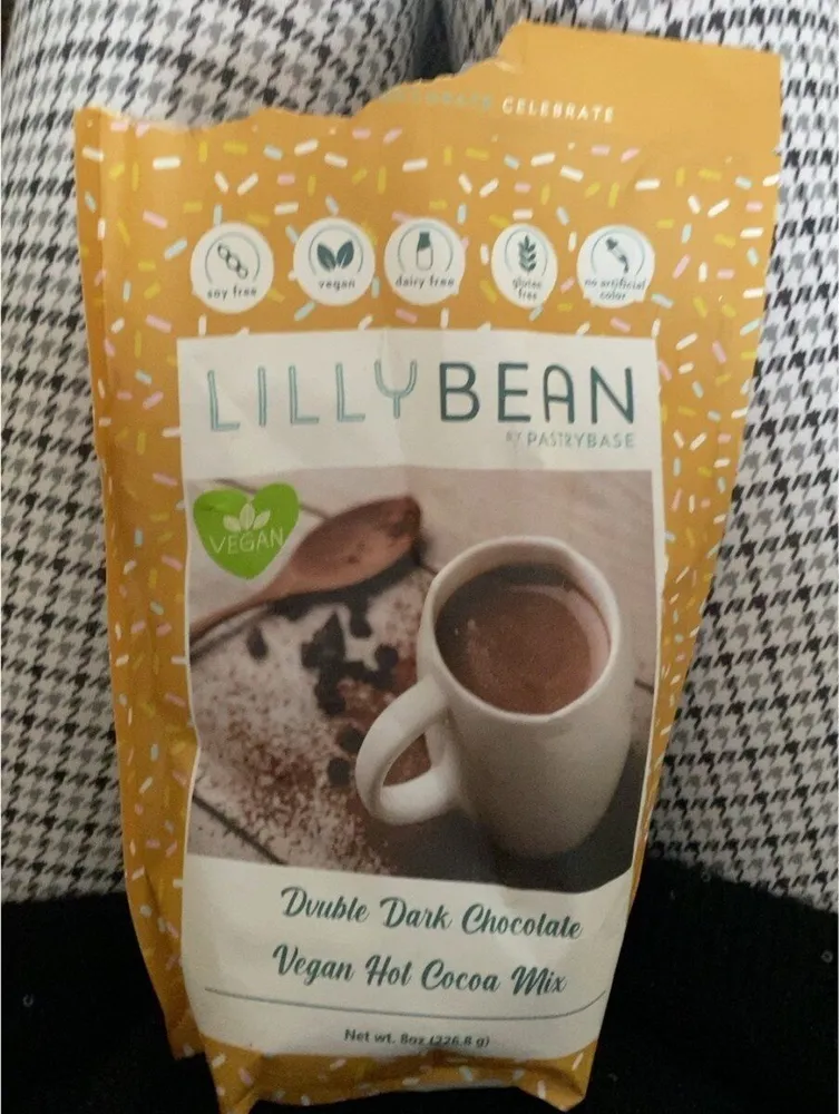 Double dark chicolate vegan hot cocoa mix