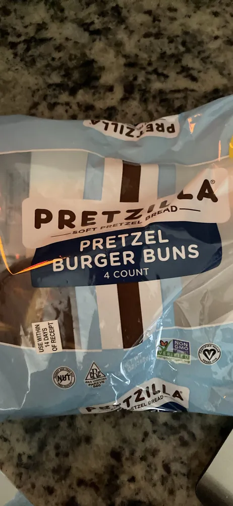 PRETZEL BURGER BUNS