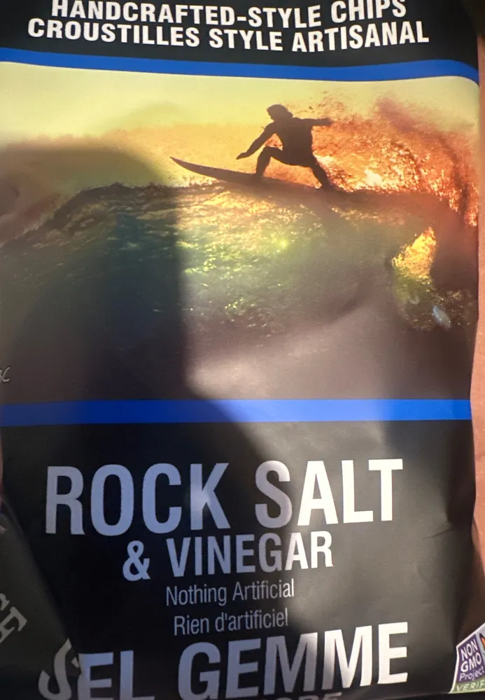 Potato Chips Rock Salt & Vinegar