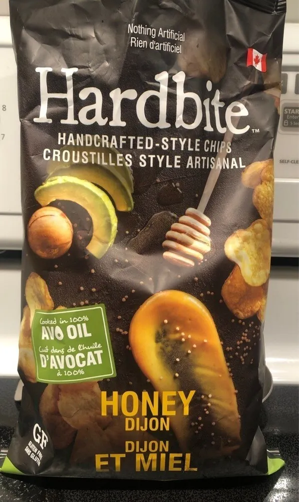 Hardbite honey dijon handcrafted-style chips