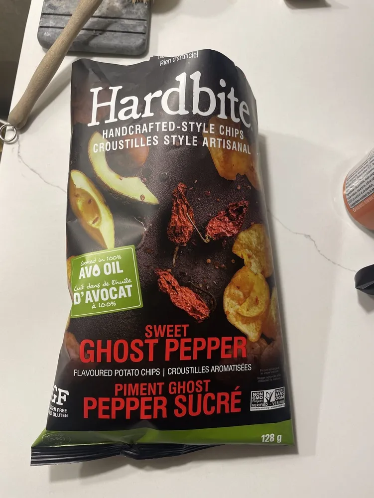 SWEET GHOST PEPPER FLAVOURED POTATO CHIPS