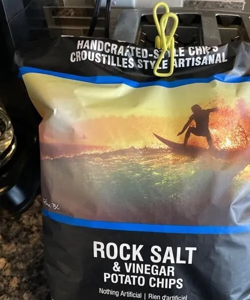 Rock Salt & Vinegar Potato Chips